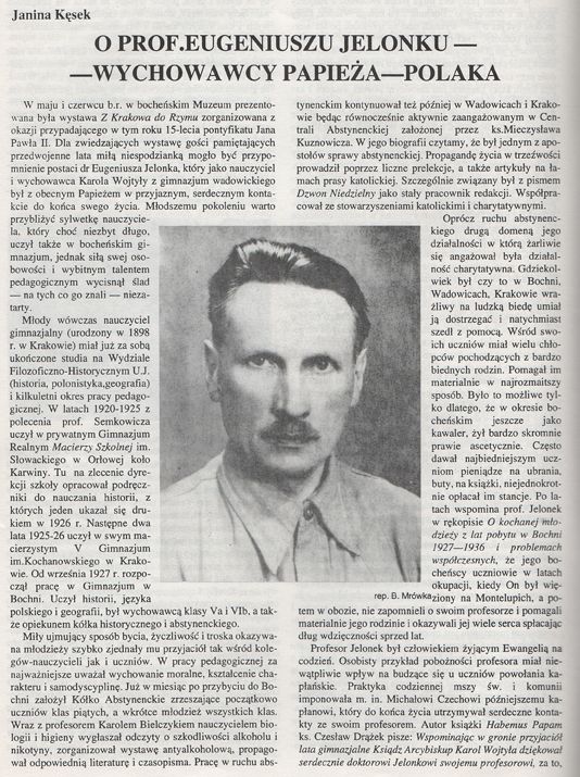Jelonek Eugeniusz Stanisław